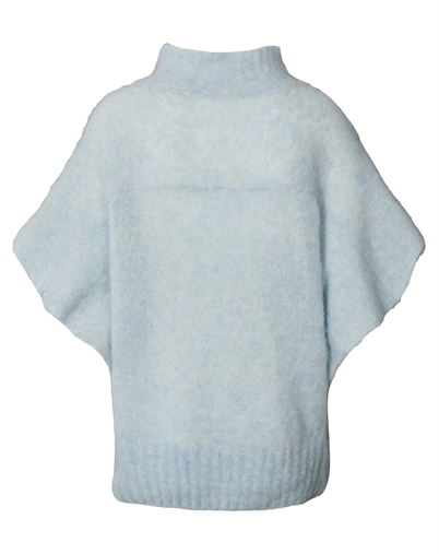  Rabens Saloner - Asna Superlight Tunic Strik - Ice Blue 